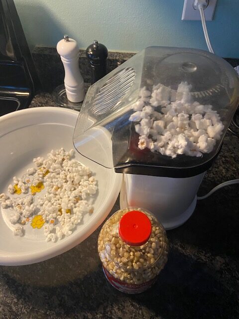 Popcorn popping